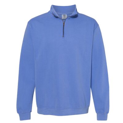 Unisex Garment-Dyed Quarter-Zip Sweatshirt Thumbnail
