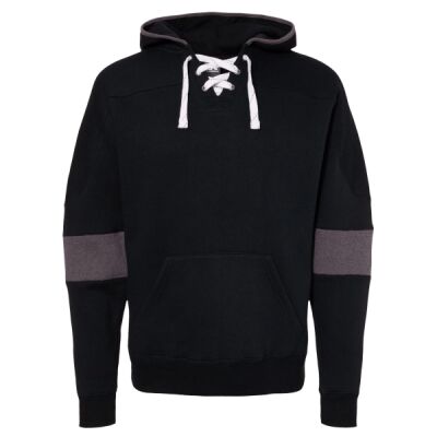 Men's Sport Lace Colorblocked Fleece Hooded Sweatshirt Thumbnail