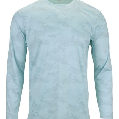 NautAtee II Mackeral Performance Camo Long Sleeve Tee Thumbnail