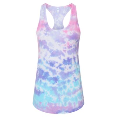 Tie-Dyed Racerback Tank Top Thumbnail