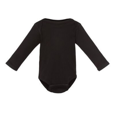 Infant Long Sleeve Baby Rib Bodysuit Thumbnail
