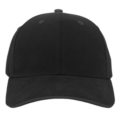 Brushed Twill Cap With Sandwich Bill Thumbnail