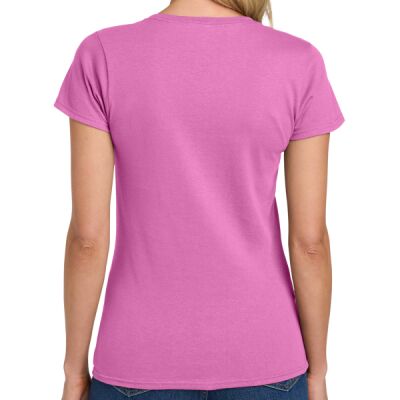 Ladies Heavy Cotton 100% Cotton T Shirt Thumbnail